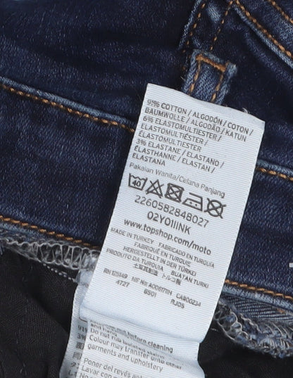 Topshop Women's Blue Skinny Jeans Size 25