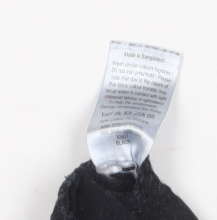 George Men's Black Skinny Jeans 38 Regular Fit