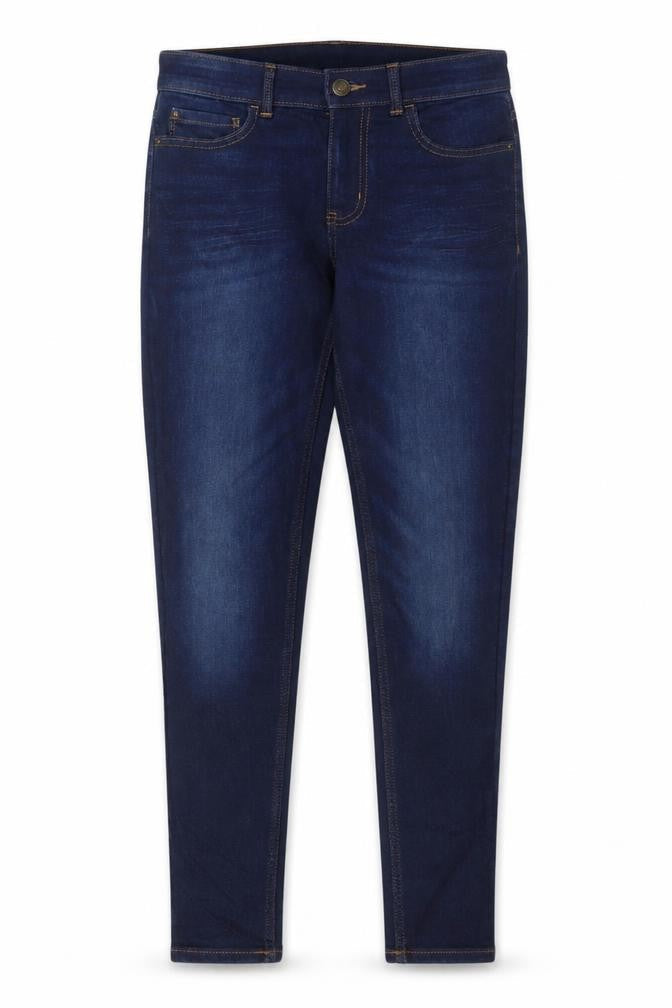 Womens UK Size 8 Marks and Spencer Regular Fit Skinny Blue Jeans