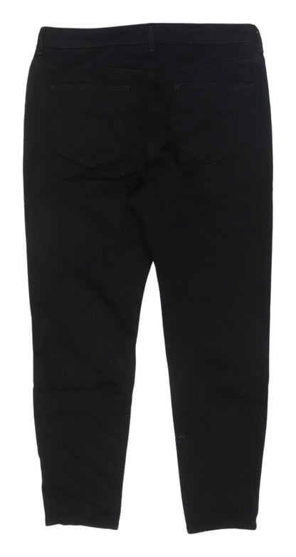 Womens UK Size 16 Marks and Spencer Regular Fit Skinny Black Jeans