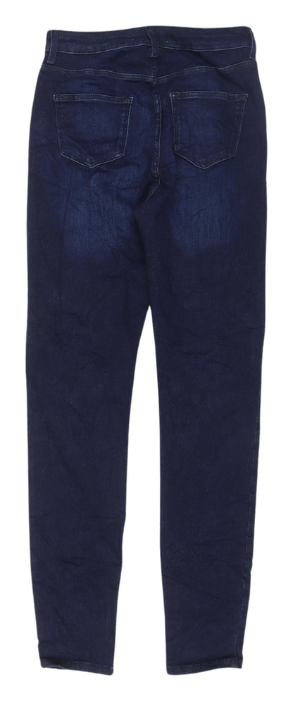 Womens UK Size 10 Marks and Spencer Slim Fit Skinny Blue Jeans