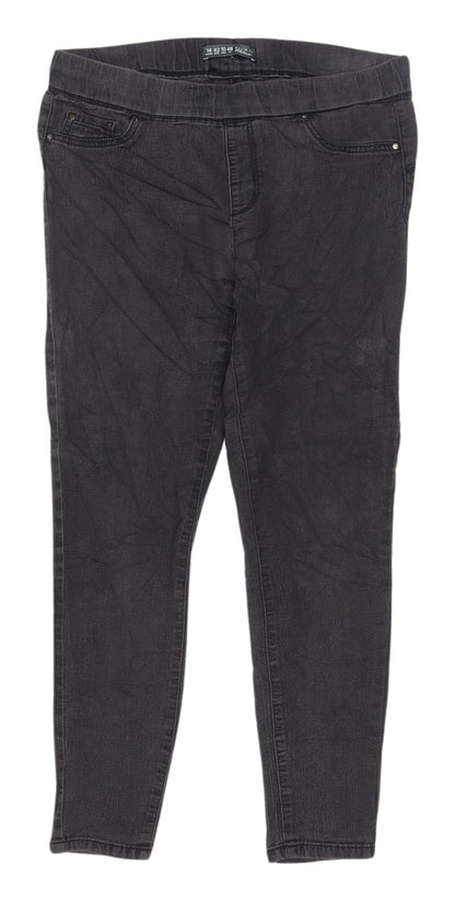 Denim Co Women's Black Skinny Jeans Size 14