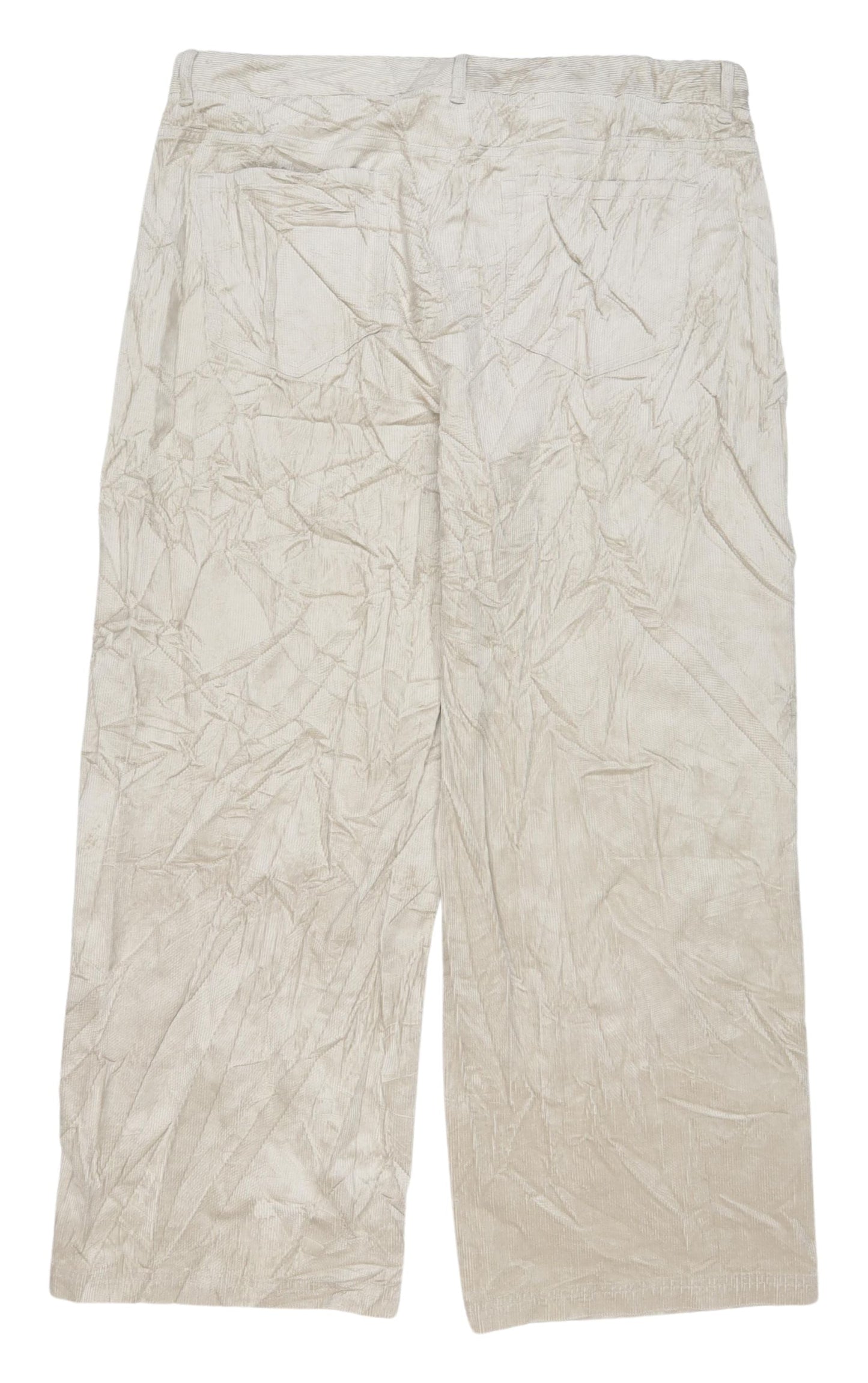 Womens UK Size 20 Marks and Spencer Relaxed Fit  Beige Trousers