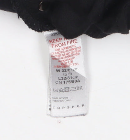 Topshop Women's Black Skinny Jeans Size 16