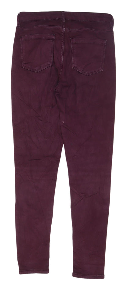 Oasis Women’s Purple Skinny Jeans, Size 12, Stylish