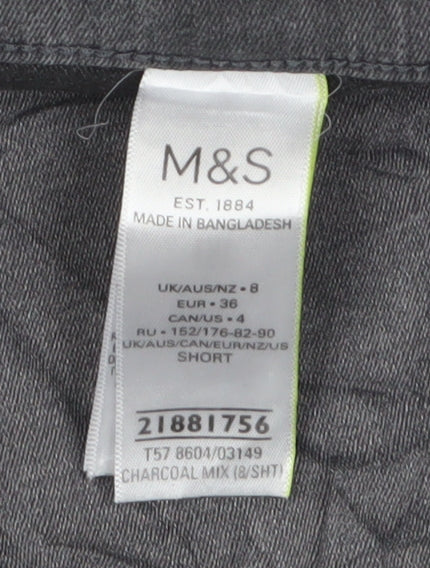 Womens UK Size 8 Marks and Spencer  Jegging Grey Jeans
