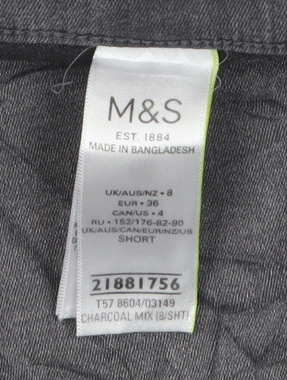 Womens UK Size 8 Marks and Spencer  Jegging Grey Jeans