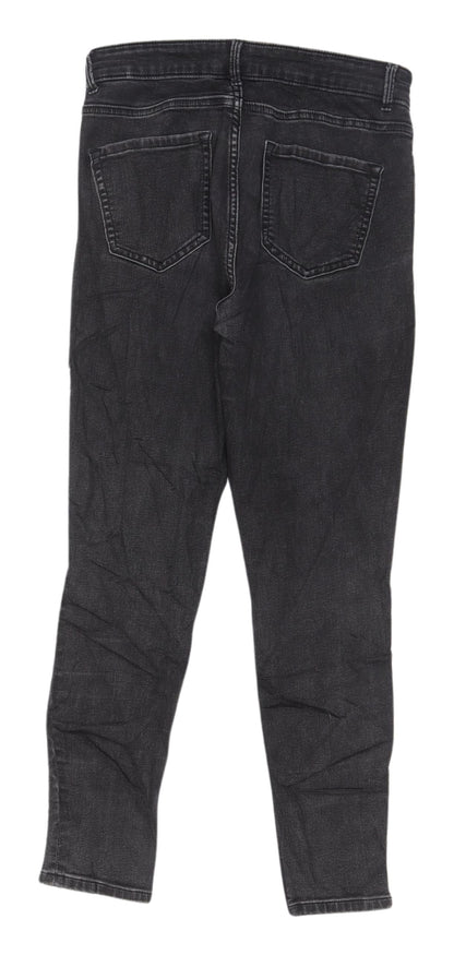 Womens UK Size 10 Marks and Spencer Regular Fit Skinny Black Jeans