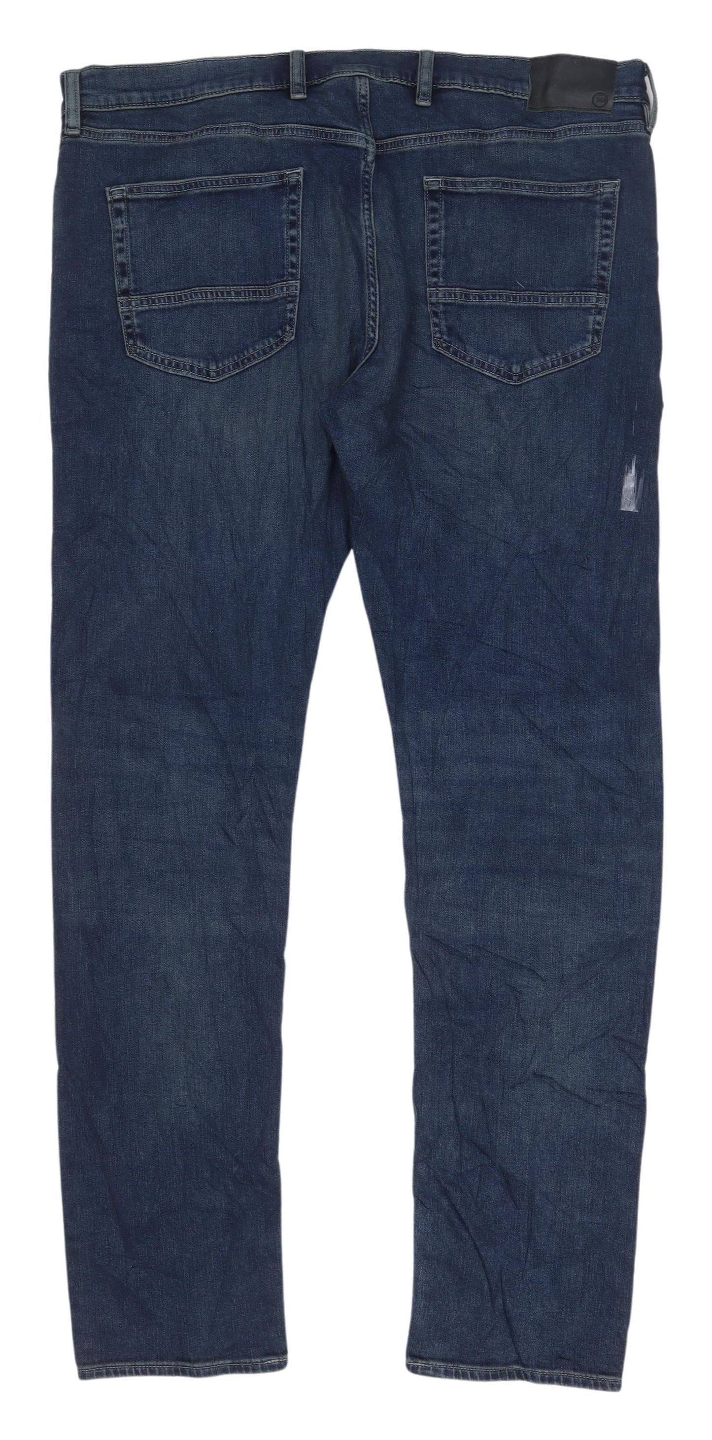 Marks and Spencer Men's Blue Slim Denim Jeans XL