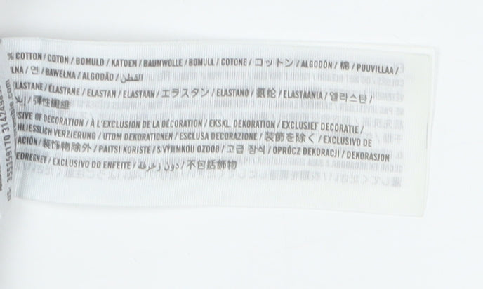 Hollister Women's Blue Boyfriend Distressed Jeans