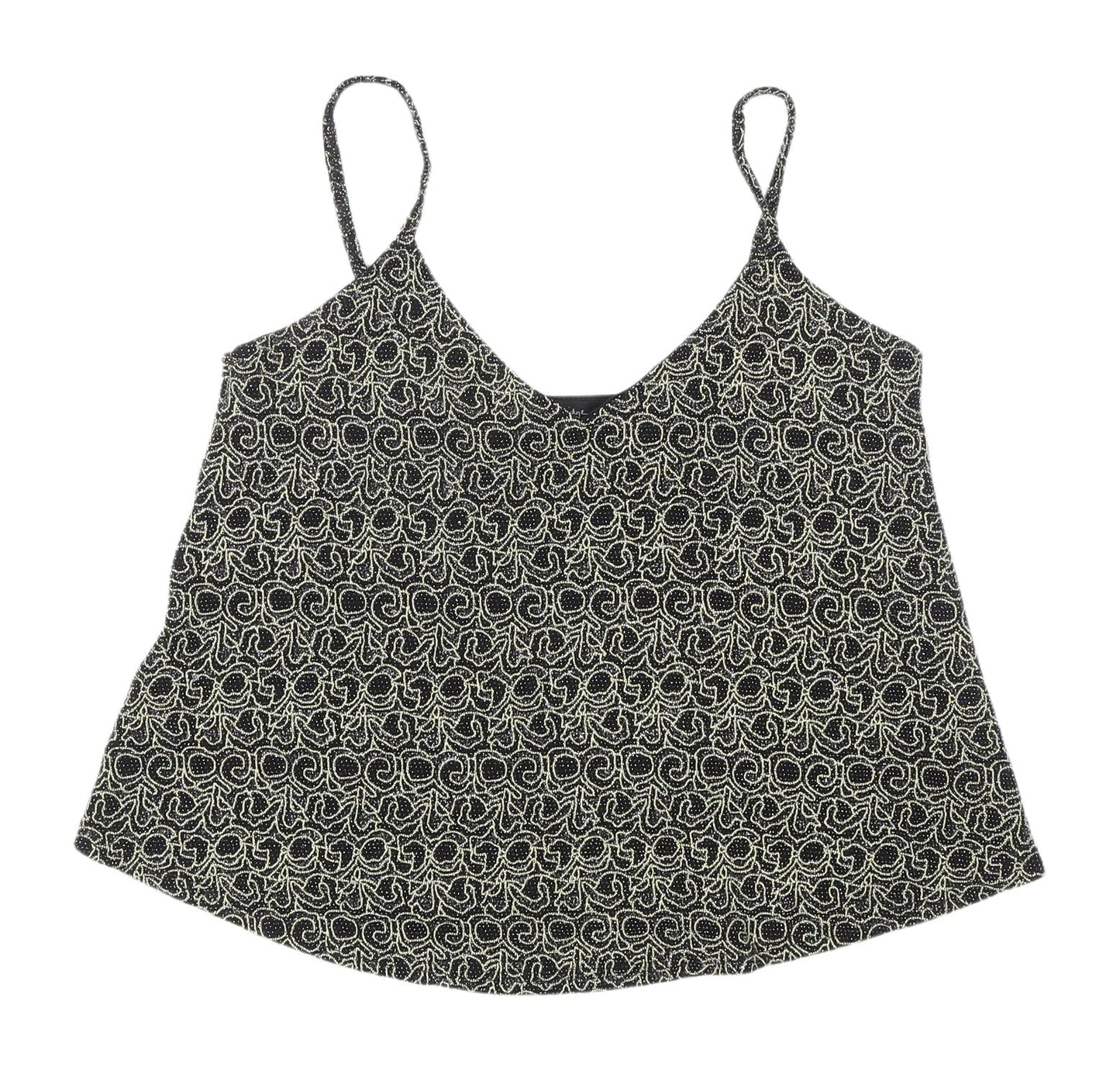 Miss Selfridge Women's Black Camisole Tank Size 12