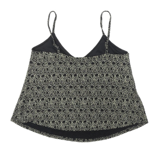Miss Selfridge Women's Black Camisole Tank Size 12