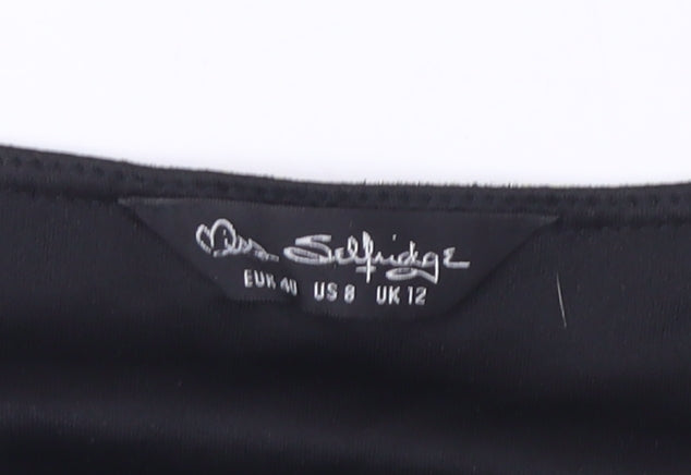 Miss Selfridge Women's Black Camisole Tank Size 12