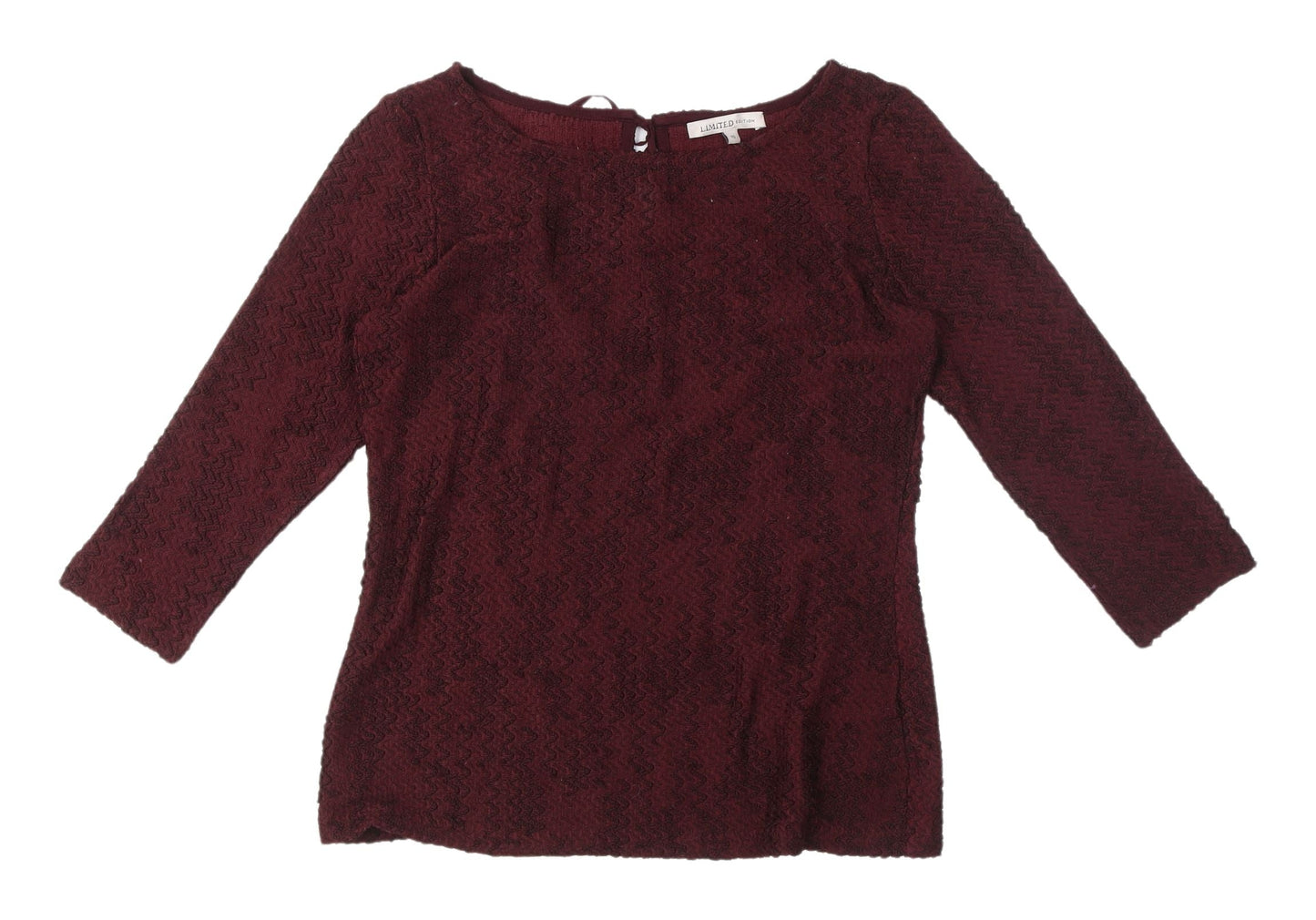 Womens UK Size 10 Marks and Spencer Red Basic Blouse