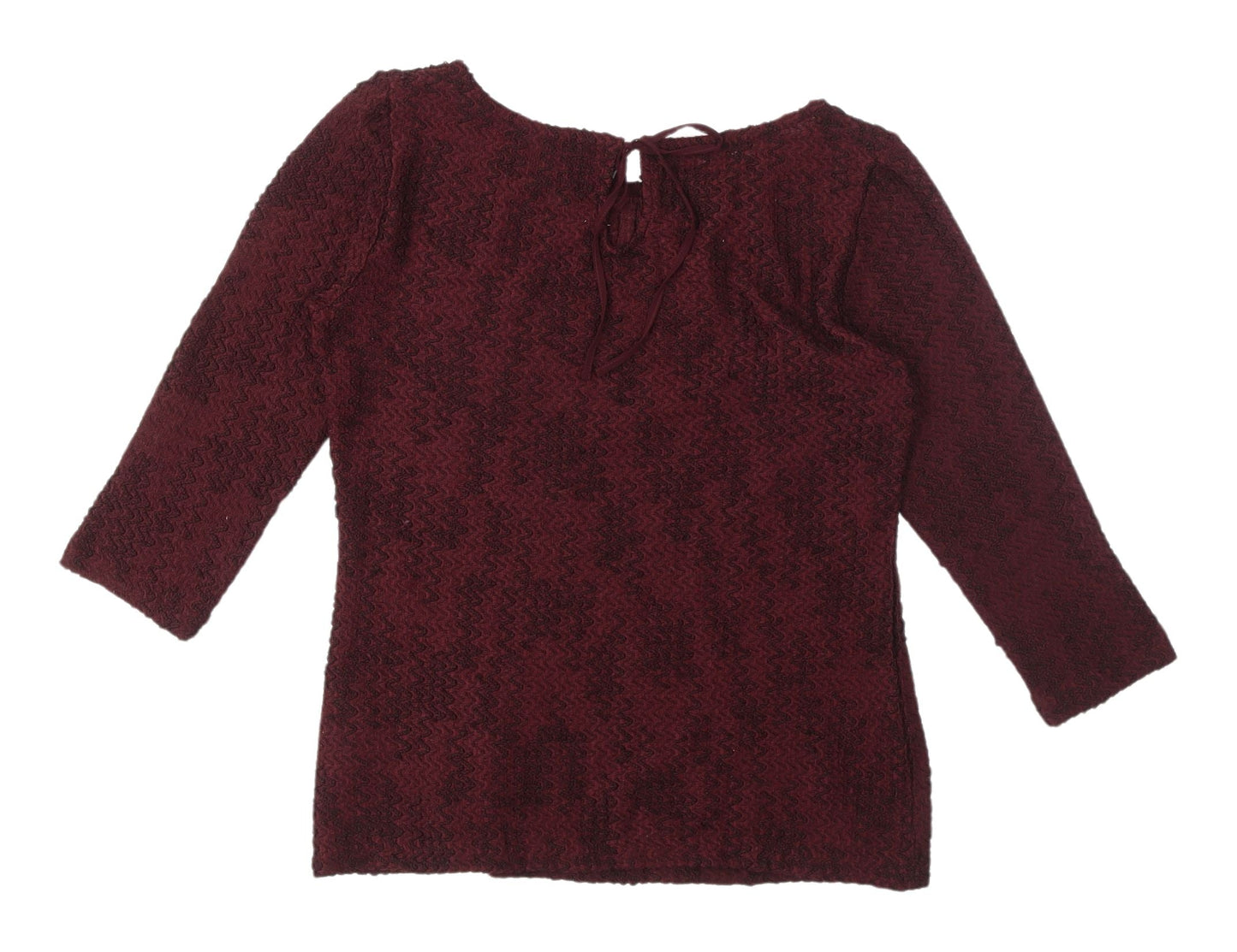 Womens UK Size 10 Marks and Spencer Red Basic Blouse