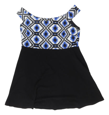 Lovedrobe Plus Aztec Fit & Flare Dress Size 22