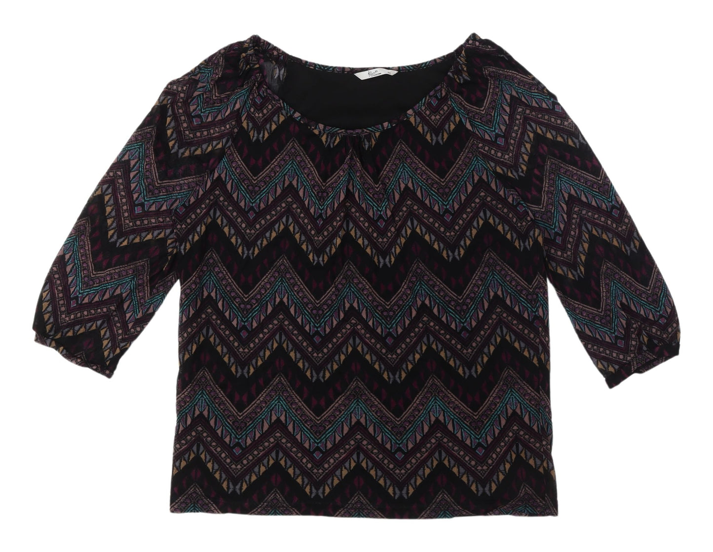 Klass Collection Women's Geometric Blouse M