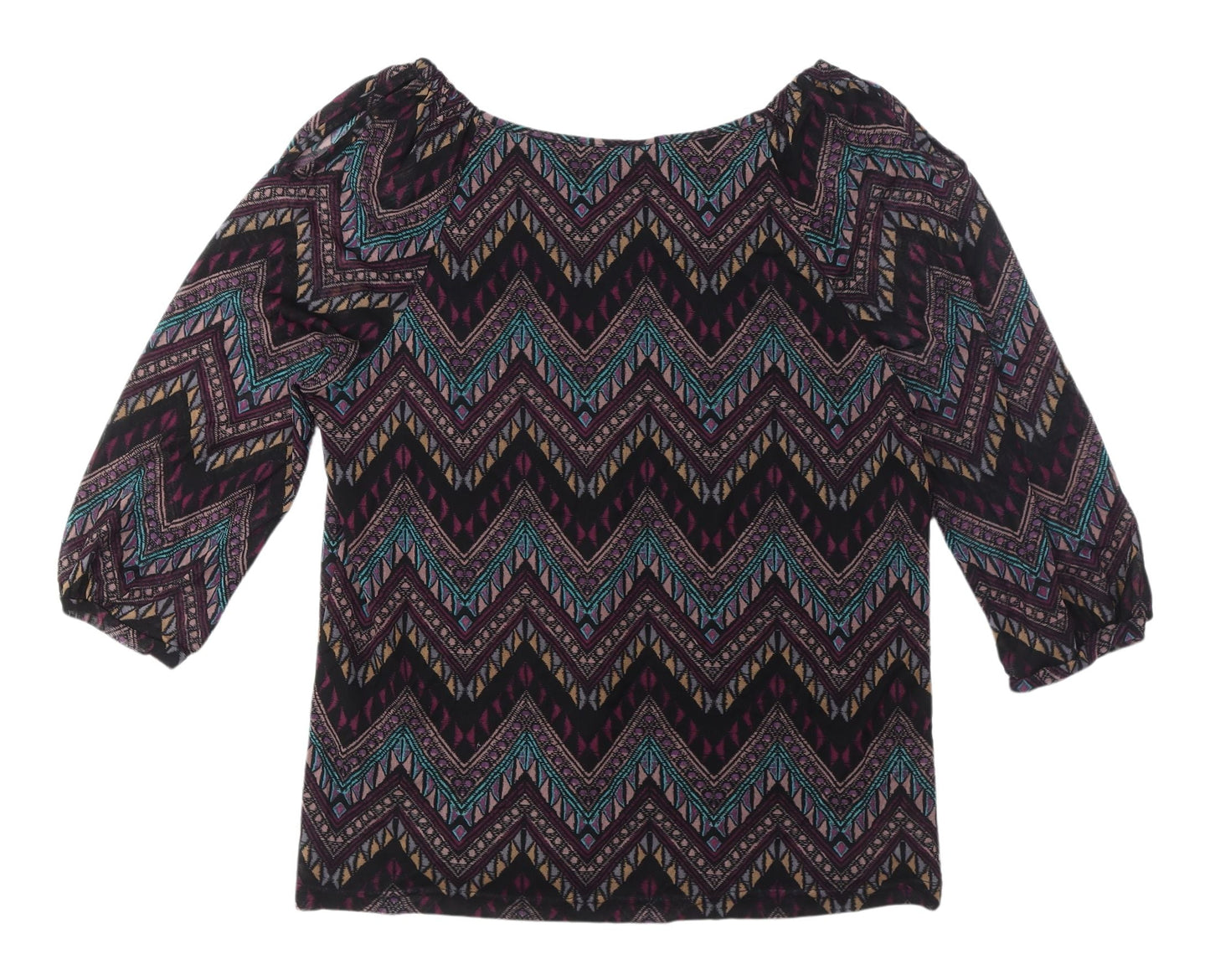 Klass Collection Women's Geometric Blouse M