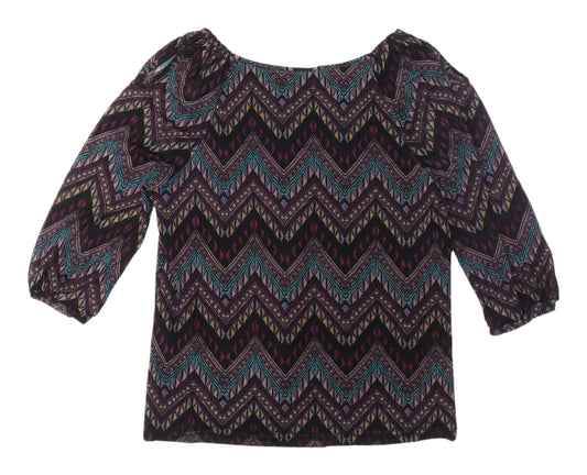 Klass Collection Women's Geometric Blouse M