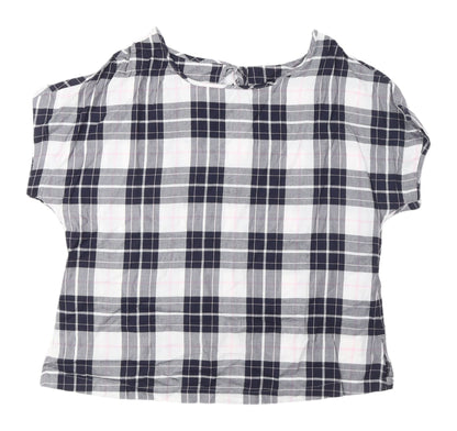 Womens UK Size 12 Marks and Spencer Multicoloured Basic Blouse