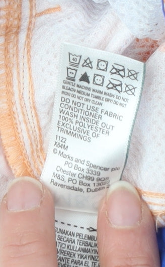 Marks and Spencer Men's Orange Bermuda Shorts 2XL