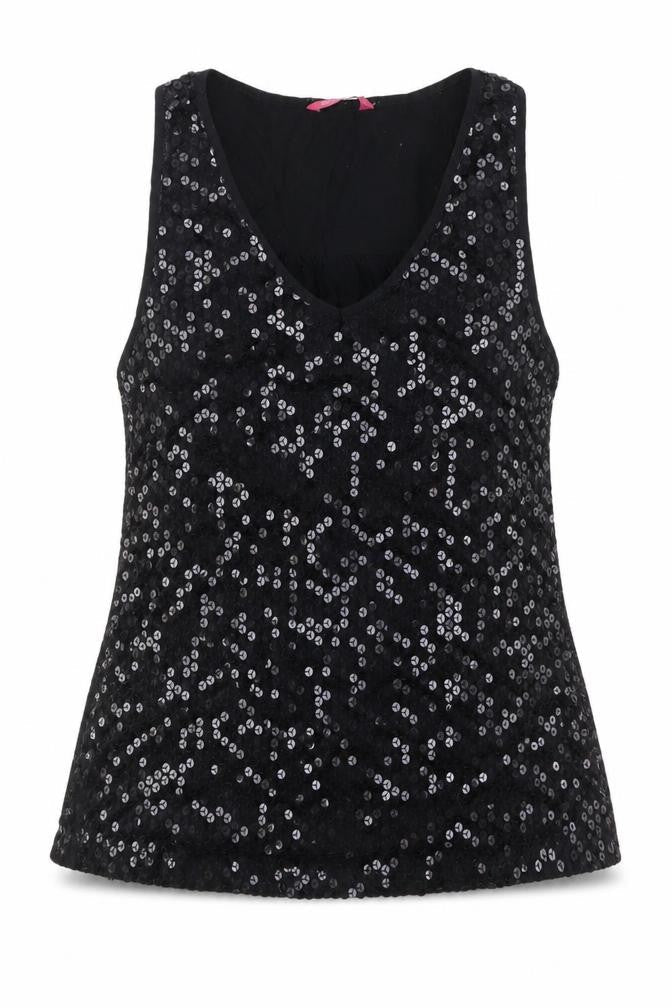 Womens UK Size 16 Definitions Black Basic Tank