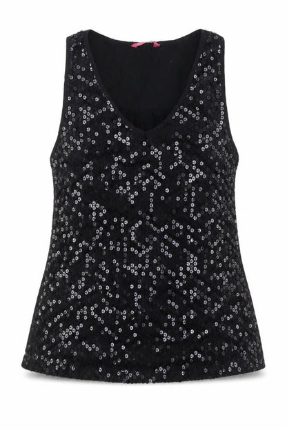 Womens UK Size 16 Definitions Black Basic Tank