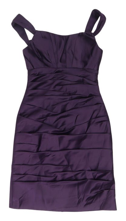 Gino Cerruti Women's Purple Satin Dress S