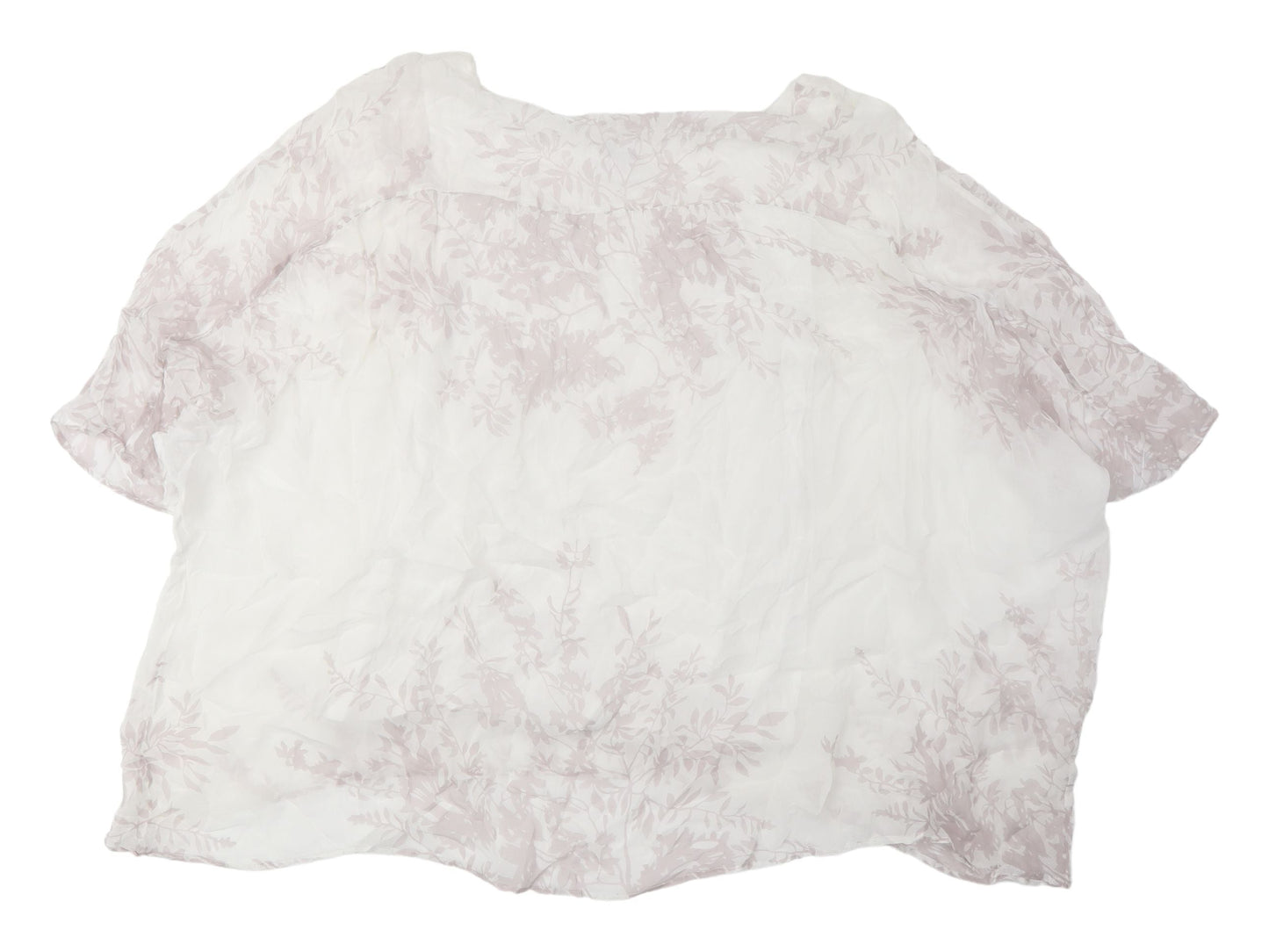 Womens UK Size S Phase Eight White Tunic Blouse