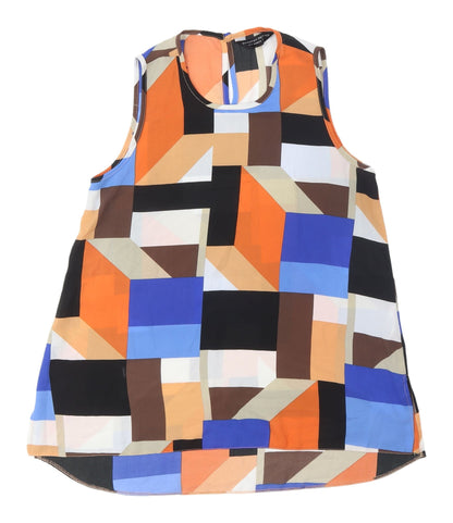 Womens UK Size 12 Dorothy Perkins Multicoloured  Tank