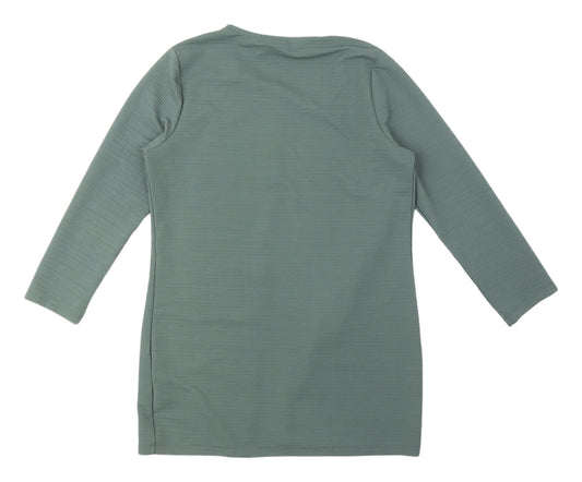 Womens UK Size M Only Green Cardigan Jumper