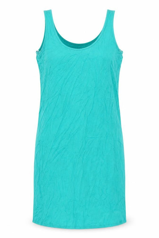 Womens UK Size S Marks and Spencer Green Basic Tank