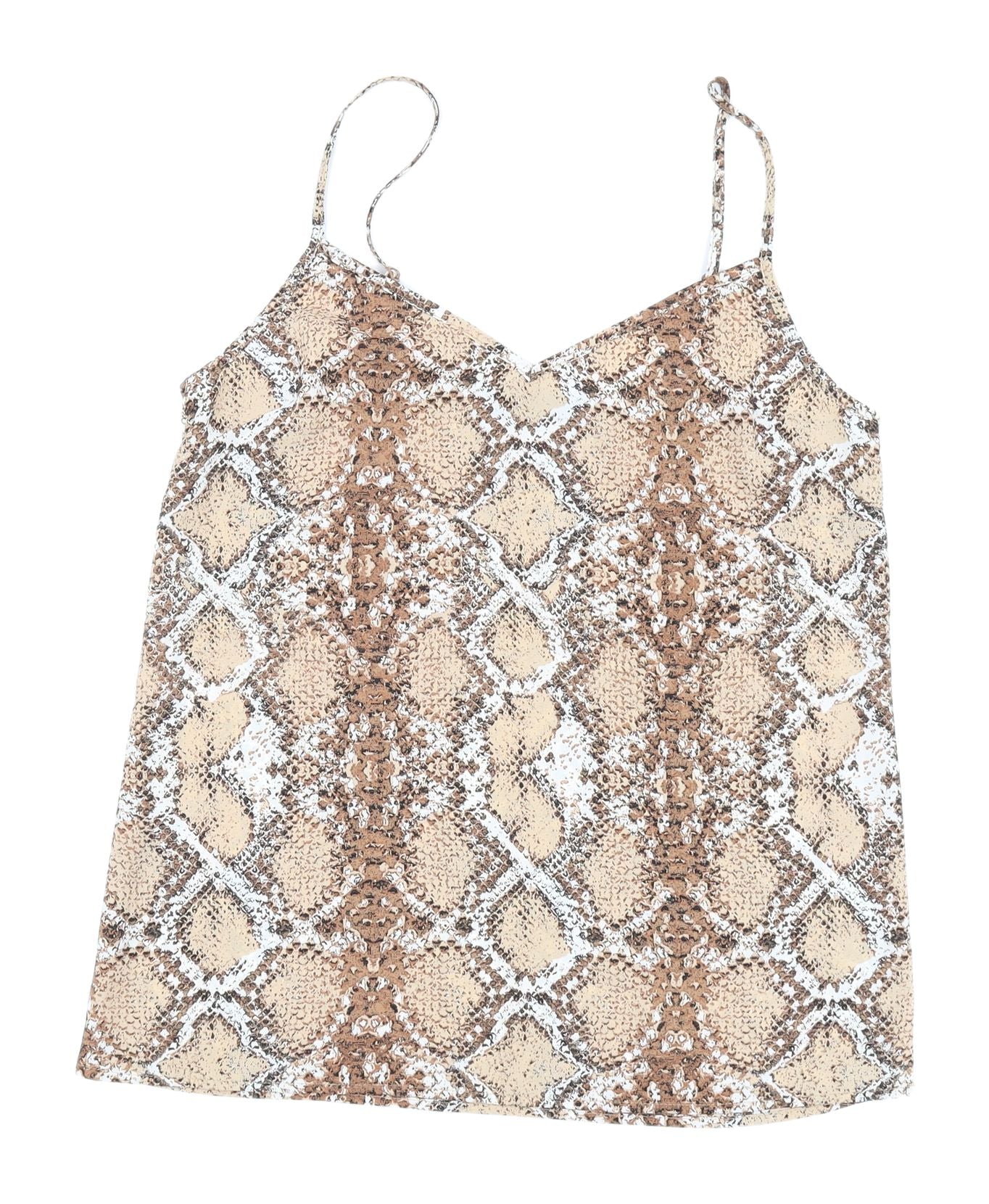 Womens UK Size 6 Marks and Spencer Beige Camisole Camisole