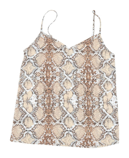 Womens UK Size 6 Marks and Spencer Beige Camisole Camisole