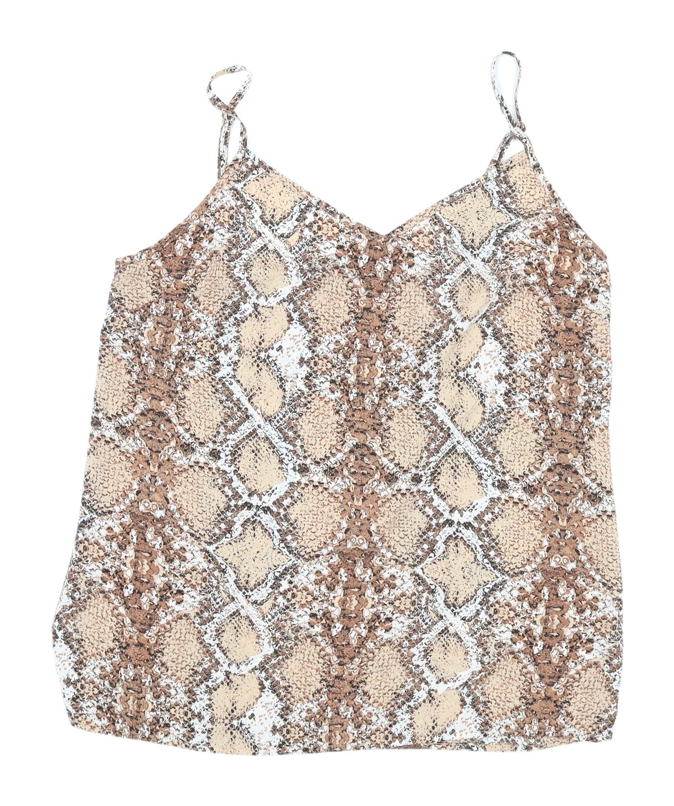 Womens UK Size 8 Marks and Spencer Beige Camisole Camisole