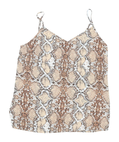 Womens UK Size 8 Marks and Spencer Beige Camisole Camisole