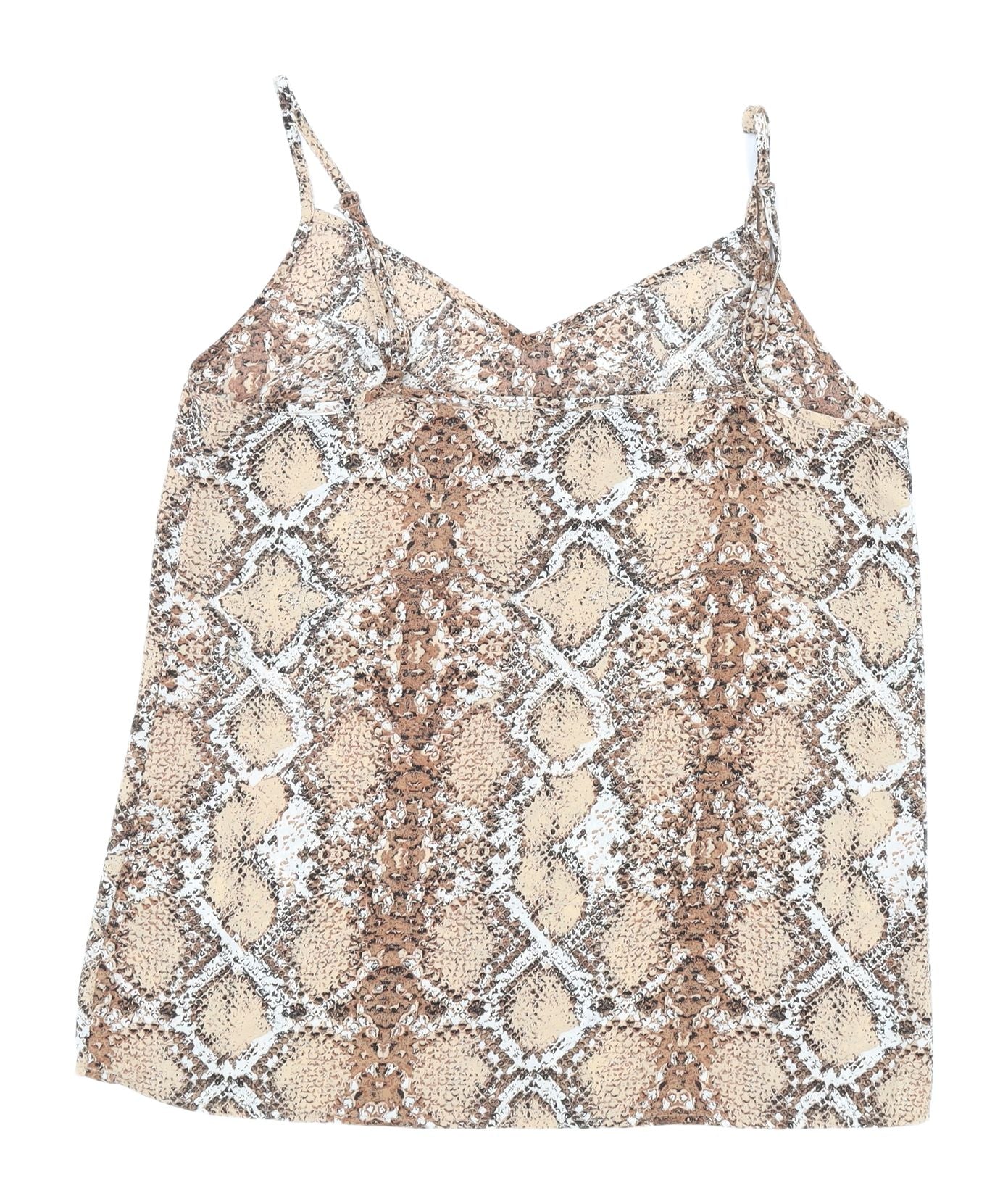 Womens UK Size 8 Marks and Spencer Beige Camisole Camisole