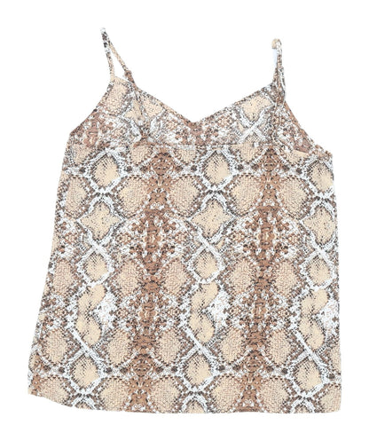 Womens UK Size 8 Marks and Spencer Beige Camisole Camisole