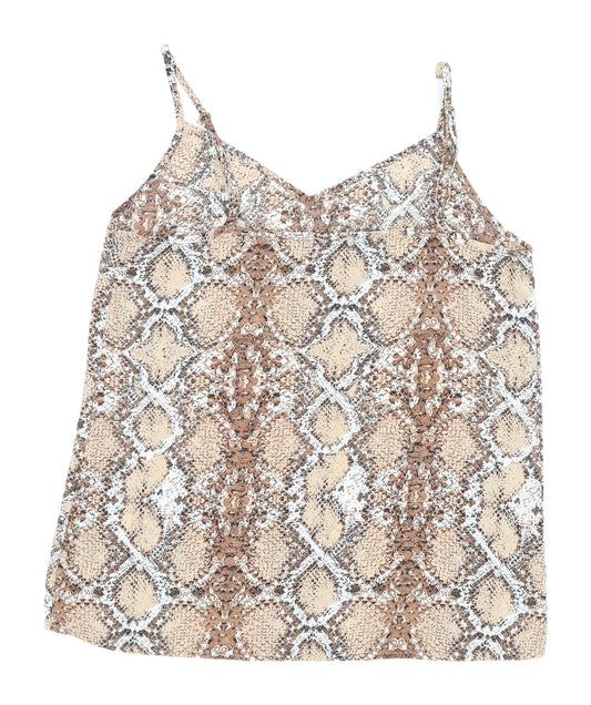 Womens UK Size 8 Marks and Spencer Beige Camisole Camisole