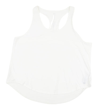 Marks and Spencer Women White Tank Top Size 20