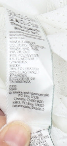 Marks and Spencer Women White Tank Top Size 20