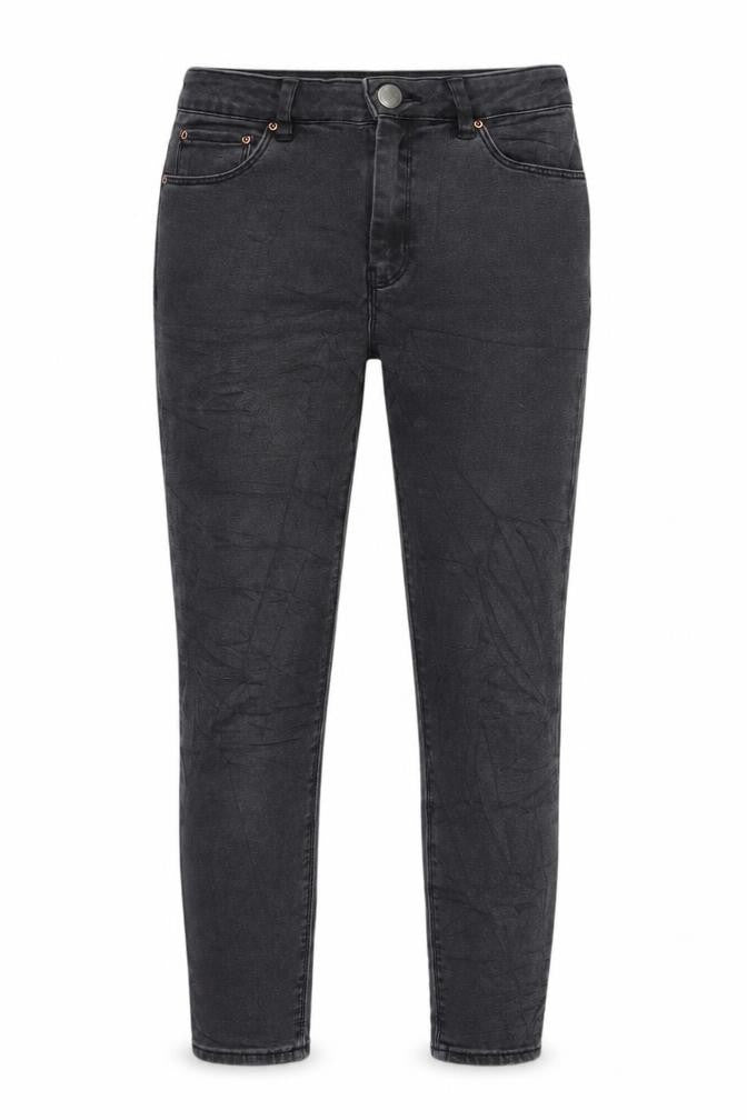 Front view of ASOS Black Skinny Jeans for Women in, size 8