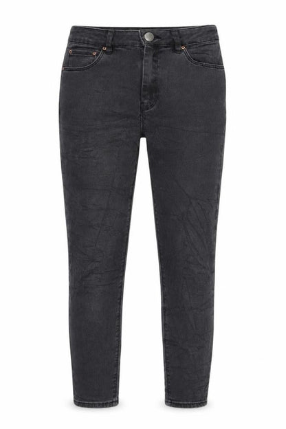 Front view of ASOS Black Skinny Jeans for Women in, size 8