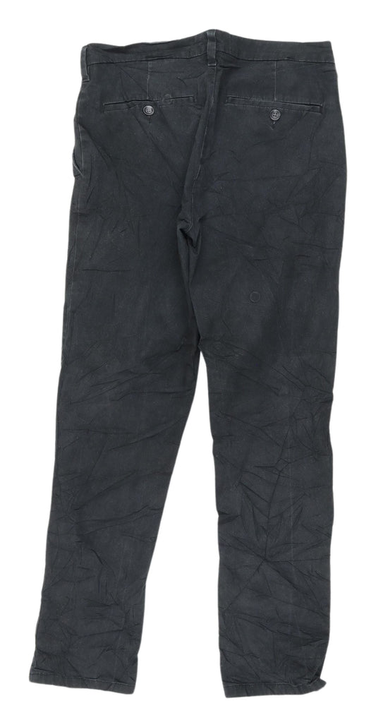 Marks and Spencer Black Chino Trousers, Size 30