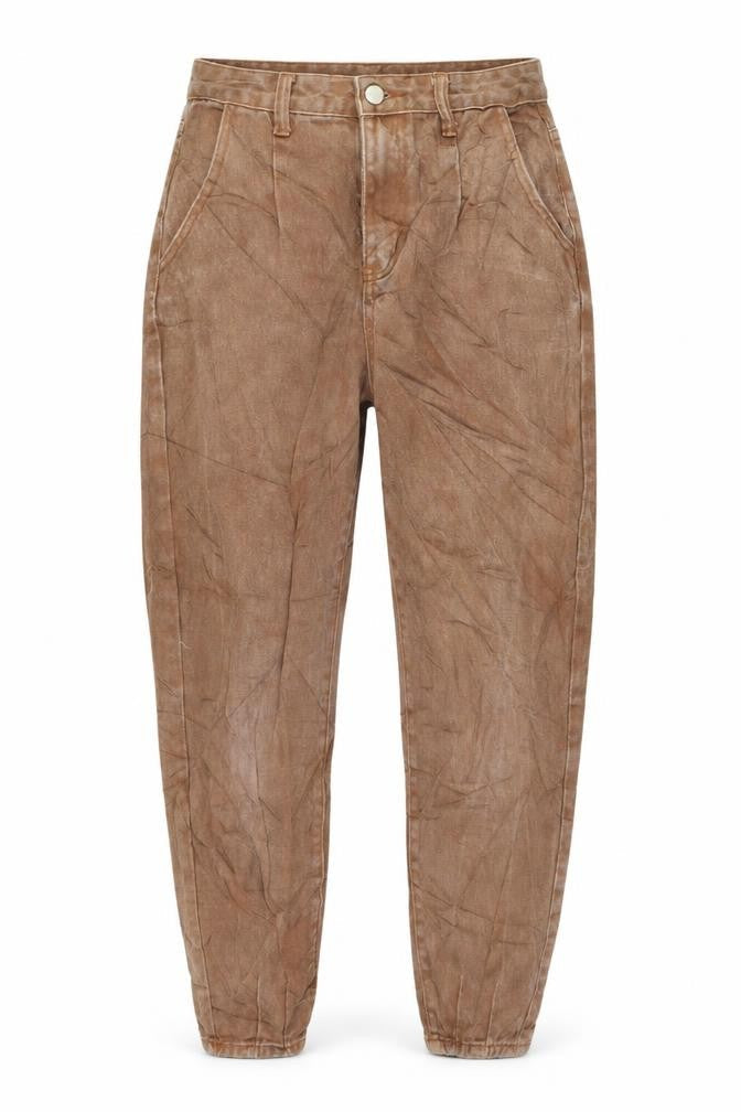 Womens UK Size XS SheIn  Mom Brown Jeans