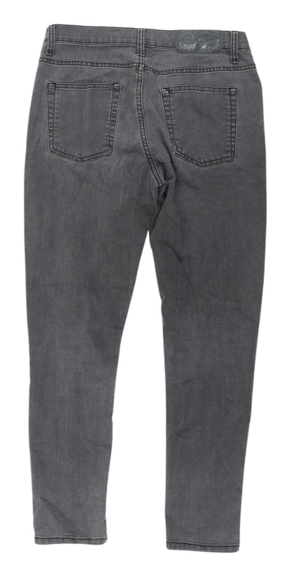 Cheap Monday Women's Grey Slim Cropped Jeans