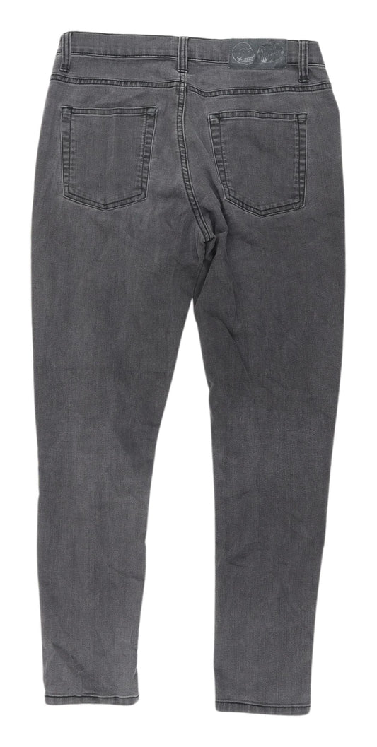 Cheap Monday Women's Grey Slim Cropped Jeans