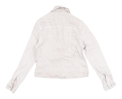 Marks and Spencer Women's Pink Basic Jacket Size 6
