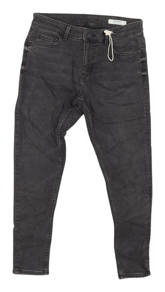 Womens UK Size 10 Marks and Spencer  Skinny Black Jeans