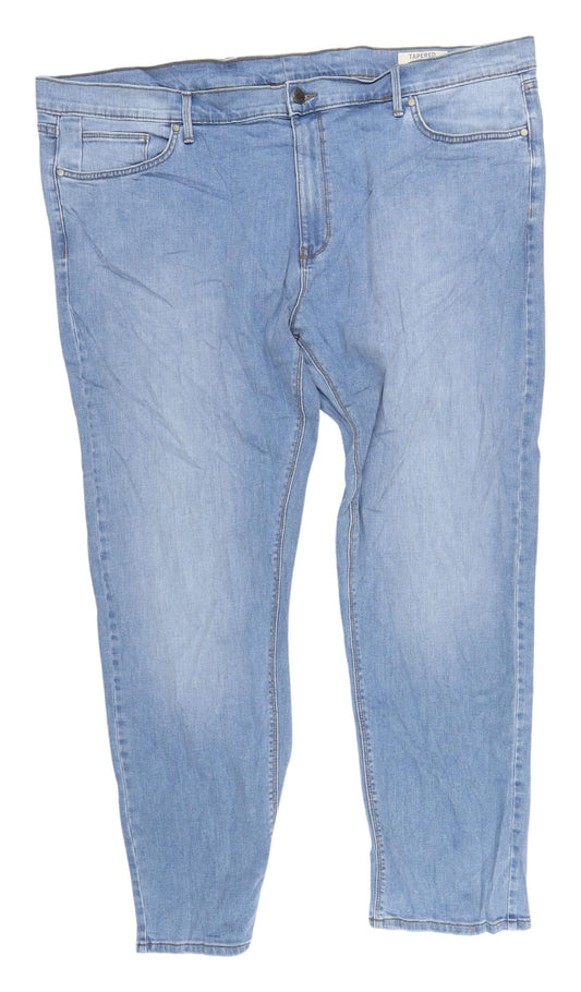 Marks and Spencer Men’s Blue Tapered Jeans 2XL